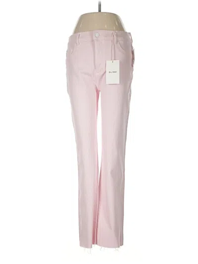 Pre-owned Dl1961 Casual Pants In Pink