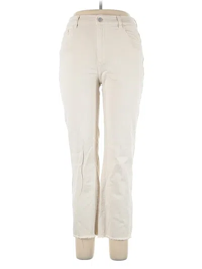 Pre-owned Dl1961 Casual Pants In White