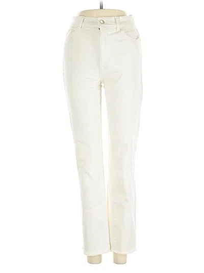 Pre-owned Dl1961 Casual Pants In White