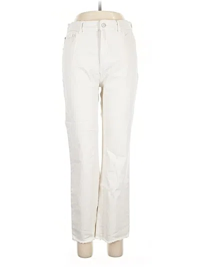 Pre-owned Dl1961 Casual Pants In White