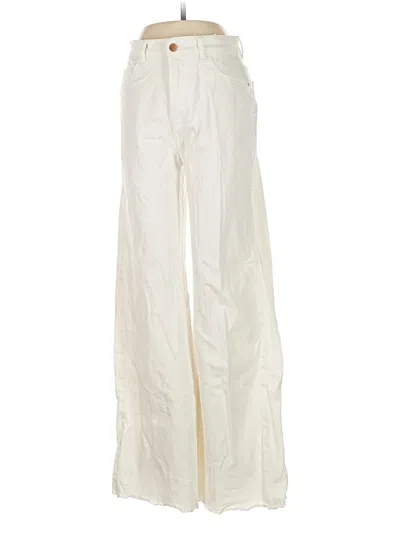 Pre-owned Dl1961 Casual Pants In White