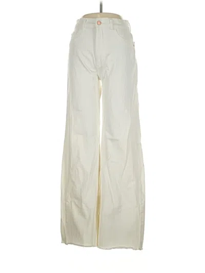 Pre-owned Dl1961 Casual Pants In White