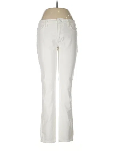 Pre-owned Dl1961 Casual Pants In White