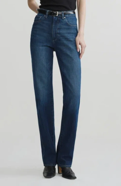 Dl1961 Cate Classic Straight Highluxe™ Jeans In Blue
