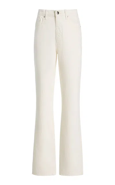 Dl1961 Cate Classic Straight Highluxe™ Jeans In White
