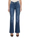 Dl1961 Claira Mid Rise Contoured Instasculpt Straight Boot Jeans In Lake Dusk In Blue