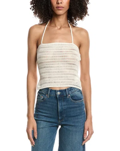 Dl1961 Crochet Halter In Neutral