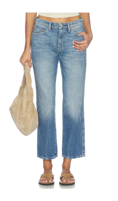 Dl1961 Dakota Slim Straight Low Rise Jean In Animal Print