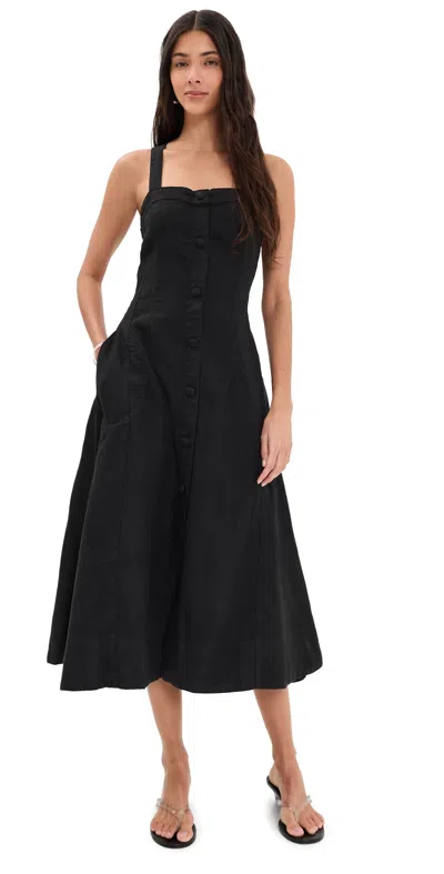 Dl1961 Danika Dress Black Linen