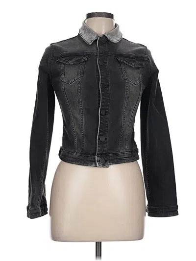 Pre-owned Dl1961 Denim Jacket In Black