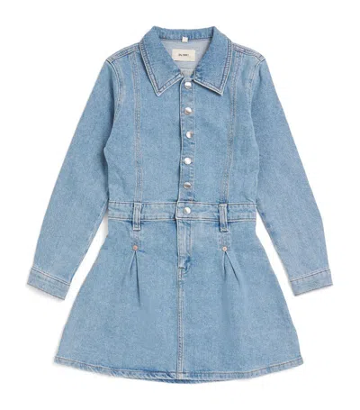 Dl1961 Kids' Denim Manning Mini Dress In Fountain