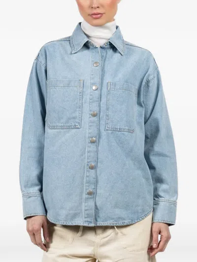 Dl1961 Denim Overshirt In Blue