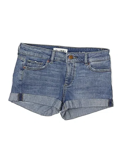 Pre-owned Dl1961 Denim Shorts In Blue