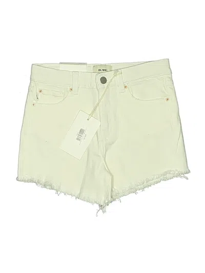 Pre-owned Dl1961 Kids' Denim Shorts In Ivory
