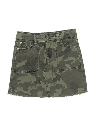 Pre-owned Dl1961 Kids' Denim Skirt In Green