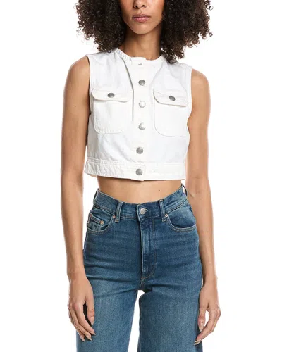 Dl1961 Denim Vest In Animal Print