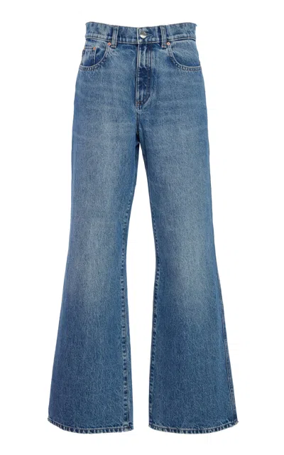 Dl1961 Desi High-rise Bootcut Jeans In Blue