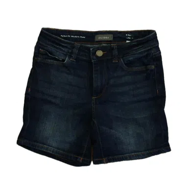 Pre-owned Dl1961 Kids' Dl 1961 Girls Blue Jean Shorts