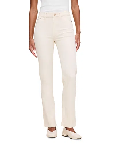 Dl1961 Dl 1961 Halle High Rise Straight Leg Instasculpt Jeans In Ecru