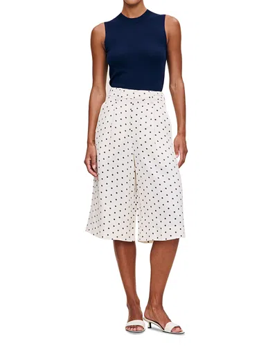 Dl1961 Dl 1961 Hepburn Linen Shorts In Polka Dots