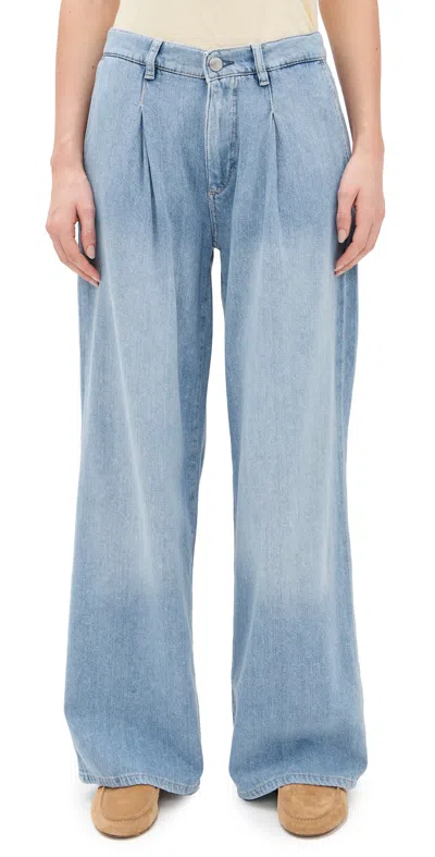 Dl1961 Dl Aura Isabel Wide Leg Jeans Beachfront (dl Aura)