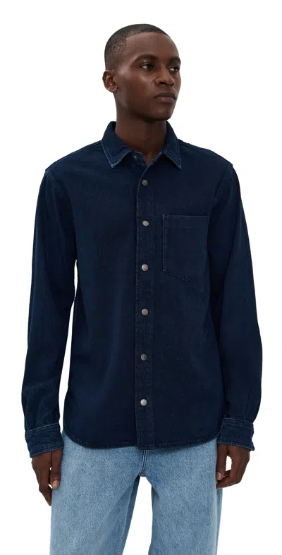 Dl1961 Dominick Shirt Rainstorm In Blue