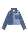 Dl1961 Dual-tone Denim Jackets In Blue