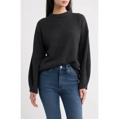 Dl1961 Elise Cashmere Sweater In Charcoal
