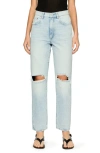 DL1961 ENORA RIPPED HIGH WAIST CIGARETTE JEANS