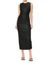 Dl1961 Esme Midi Dress In Black Coat