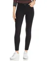 Dl 1961 Farrow Cropped High Rise Skinny Jeans In Hail