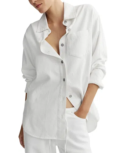 Dl1961 Faye Oversized Shirt In White