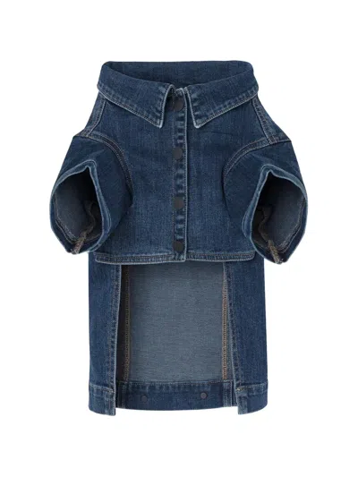 Dl1961 Fido Denim Pet-jacket In Blue