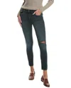 Dl1961 Florence Skinny Dark Creek Busted Mid-rise Instasculpt Ankle Cut Jean In Blue