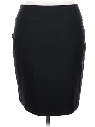 Pre-owned Dl1961 Formal Skirt In Black