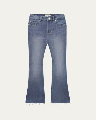 Dl1961 Kids' Girl's Claire High Rise Bootcut Jeans In Parula
