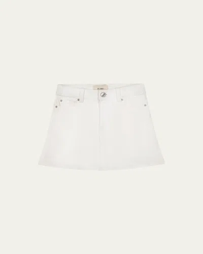 DL1961 GIRL'S JENNY DENIM MINI SKIRT