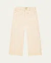Dl1961 Girl's Lily Wide Leg Corduroy Pants In Manilla Corduroy
