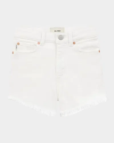 DL1961 GIRL'S LUCY RAW EDGE HEM SHORTS