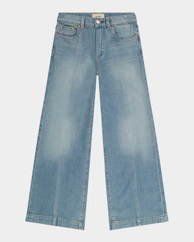 DL1961 GIRL'S NINI WIDE LEG JEANS