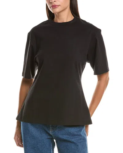 Dl1961 Girlfriend T-shirt In Black