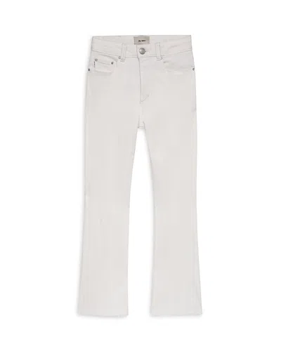 Dl1961 Girls' Claire Bootcut Jeans - Big Kid In White