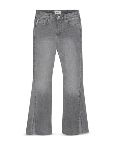 Dl1961 Girls' Claire Bootcut Knit Denim Jeans - Little Kid, Big Kid In Gray