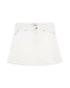 Dl1961 Girl's Jenny Denim Mini Skirt In White
