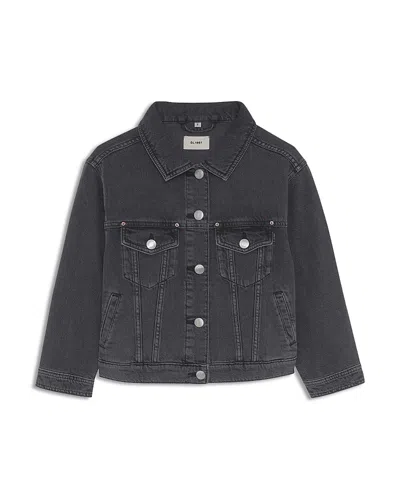 Dl1961 Girls' Jordyn Denim Trucker Jacket - Little Kid, Big Kid In Gray