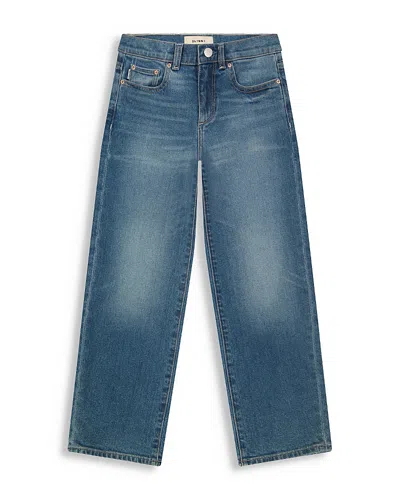 Dl1961 Girls' Lilia Barrel Jeans In Rhone - Big Kid