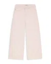 Dl1961 Girl's Lily High-rise Wide-leg Denim Jeans In Primrose Pink