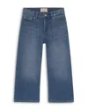 Dl1961 Girls' Lily Wide Leg Jeans - Little Kid In Black