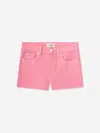 Dl1961 Girl's Lucy Cutoff Denim Shorts In Pink