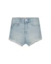 Dl1961 Girls' Lucy Distressed Denim Shorts - Big Kid In Poolside F